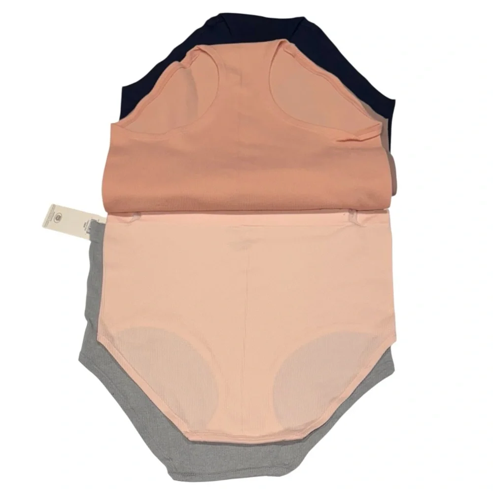 LAURA ASHLEY 5 Pack Stretchy Soft Comfy Scallop Trim Panties NWT 3X - Picture 9 of 11